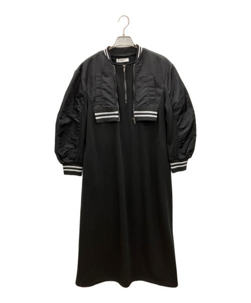 33℃（サーティースリーディグリー）33℃ (サーティースリーディグリー) コート　33℃　	レディース　ブラック　タグ付 ブラック サイズ:Mの古着・服飾アイテム