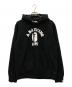 A BATHING APE（ア ベイシング エイプ）の古着「パーカー　A BATHING APE　メンズ　ブラック　XL」｜ブラック