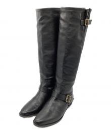 Brenta（ブレンタ）の古着「ロングブーツ　BRENTA　レディース　ブラック　イタリア製」｜ブラック