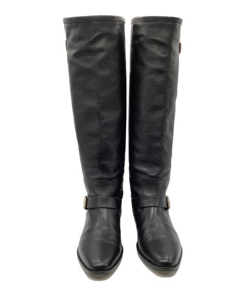 Brenta（ブレンタ）Brenta (ブレンタ) ロングブーツ　BRENTA　レディース　ブラック　イタリア製 ブラック サイズ:38の古着・服飾アイテム