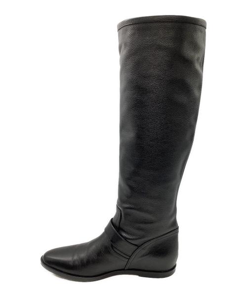 Brenta（ブレンタ）Brenta (ブレンタ) ロングブーツ　BRENTA　レディース　ブラック　イタリア製 ブラック サイズ:38の古着・服飾アイテム