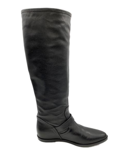 Brenta（ブレンタ）Brenta (ブレンタ) ロングブーツ　BRENTA　レディース　ブラック　イタリア製 ブラック サイズ:38の古着・服飾アイテム