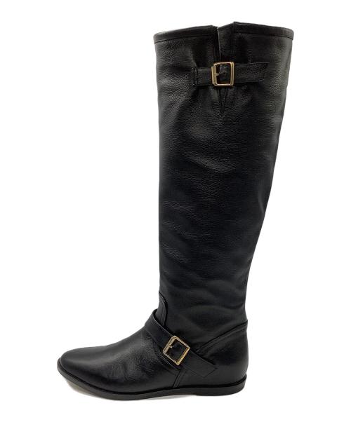 Brenta（ブレンタ）Brenta (ブレンタ) ロングブーツ　BRENTA　レディース　ブラック　イタリア製 ブラック サイズ:38の古着・服飾アイテム