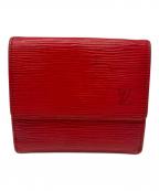 LOUIS VUITTONルイ ヴィトン）の古着「ポルト モネ・ビエ カルト クレディ」｜レッド