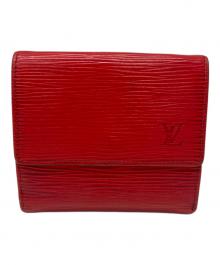 LOUIS VUITTON（ルイ ヴィトン）の古着「ポルト モネ・ビエ カルト クレディ」｜レッド