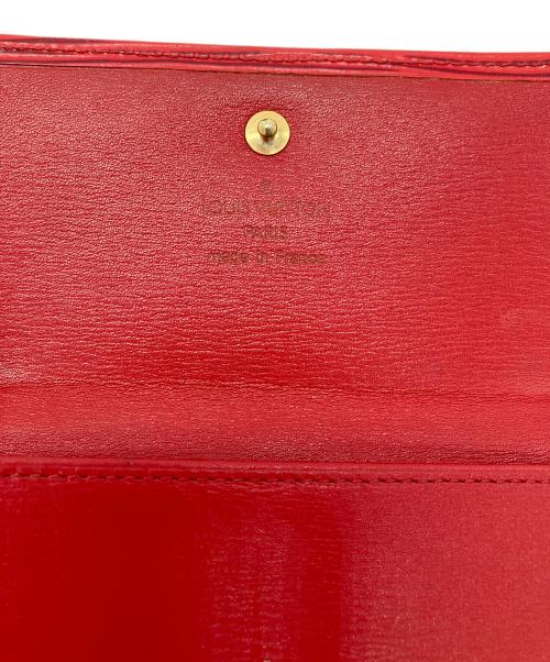 LOUIS VUITTON（ルイ ヴィトン）LOUIS VUITTON (ルイ ヴィトン) ポルト モネ・ビエ カルト クレディ レッドの古着・服飾アイテム