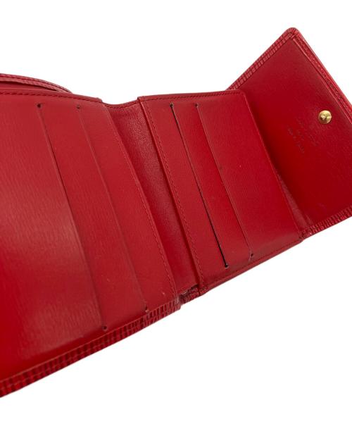 LOUIS VUITTON（ルイ ヴィトン）LOUIS VUITTON (ルイ ヴィトン) ポルト モネ・ビエ カルト クレディ レッドの古着・服飾アイテム