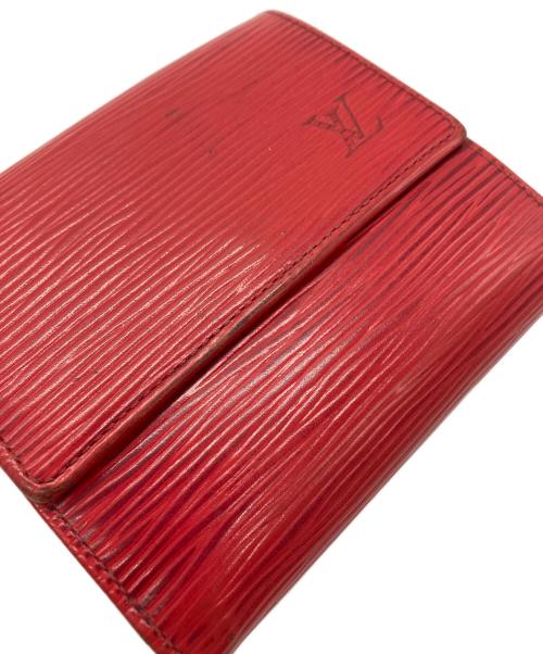 LOUIS VUITTON（ルイ ヴィトン）LOUIS VUITTON (ルイ ヴィトン) ポルト モネ・ビエ カルト クレディ レッドの古着・服飾アイテム