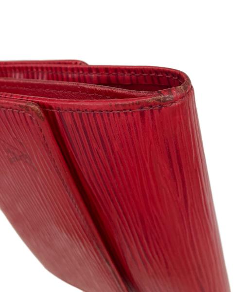 LOUIS VUITTON（ルイ ヴィトン）LOUIS VUITTON (ルイ ヴィトン) ポルト モネ・ビエ カルト クレディ レッドの古着・服飾アイテム