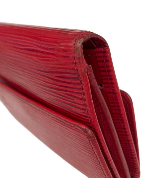 LOUIS VUITTON（ルイ ヴィトン）LOUIS VUITTON (ルイ ヴィトン) ポルト モネ・ビエ カルト クレディ レッドの古着・服飾アイテム