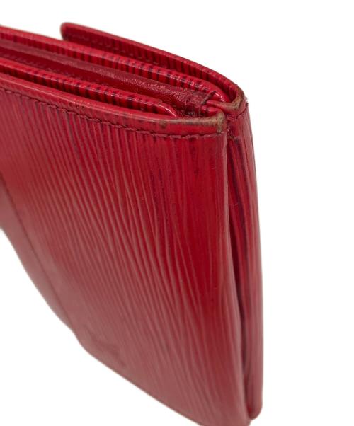 LOUIS VUITTON（ルイ ヴィトン）LOUIS VUITTON (ルイ ヴィトン) ポルト モネ・ビエ カルト クレディ レッドの古着・服飾アイテム