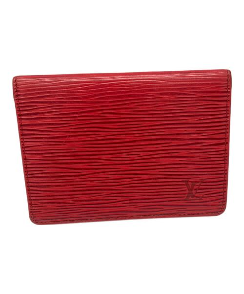 LOUIS VUITTON（ルイ ヴィトン）LOUIS VUITTON (ルイ ヴィトン) エピ　ポルト2カルト レッドの古着・服飾アイテム