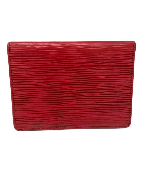 LOUIS VUITTON（ルイ ヴィトン）LOUIS VUITTON (ルイ ヴィトン) エピ　ポルト2カルト レッドの古着・服飾アイテム