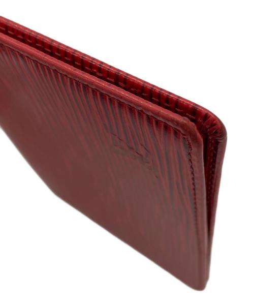 LOUIS VUITTON（ルイ ヴィトン）LOUIS VUITTON (ルイ ヴィトン) エピ　ポルト2カルト レッドの古着・服飾アイテム