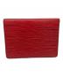 LOUIS VUITTON (ルイ ヴィトン) エピ　ポルト2カルト レッド：5000円