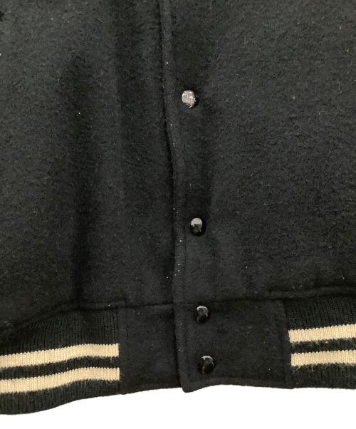 MACBETH（マクベス）MACBETH (マクベス) スタジャン　MACBETH　メンズ　ブラック　MJM-5110-09 ブラック サイズ:LARGEの古着・服飾アイテム