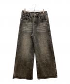 ASAPMODEエイサップモード）の古着「デニムパンツ  Asapmode メンズ  ブラック」｜ブラック