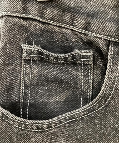 ASAPMODE（エイサップモード）ASAPMODE (エイサップモード) デニムパンツ  Asapmode メンズ  ブラック  ブラック サイズ:Sの古着・服飾アイテム