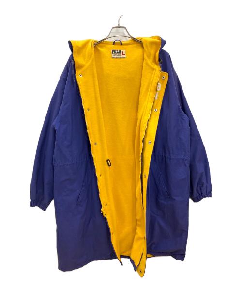 POLO RALPH LAUREN（ポロ・ラルフローレン）POLO RALPH LAUREN (ポロ・ラルフローレン) ジップコート　POLO RALPH LAUREN　メンズ　ブルー　 ブルー サイズ:Lの古着・服飾アイテム