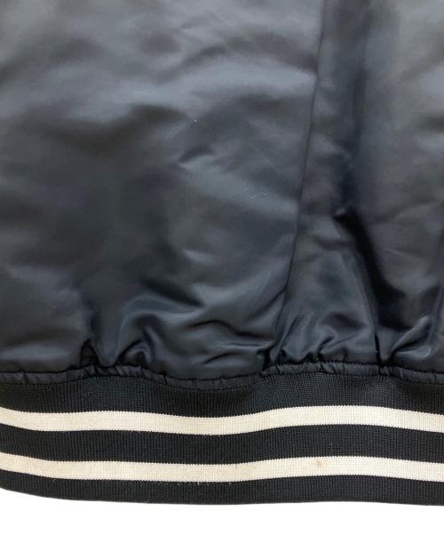 A BATHING APE（ア ベイシング エイプ）A BATHING APE (ア ベイシング エイプ) ナイロンスタジャン　A BATHING APE　メンズ　ブラック ブラック サイズ:XLの古着・服飾アイテム