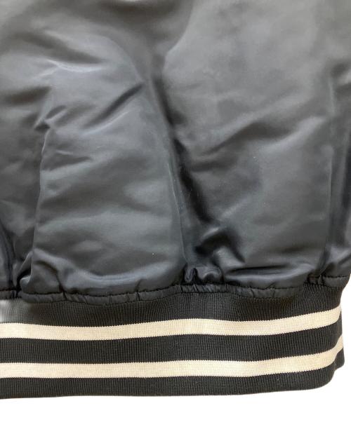 A BATHING APE（ア ベイシング エイプ）A BATHING APE (ア ベイシング エイプ) ナイロンスタジャン　A BATHING APE　メンズ　ブラック ブラック サイズ:XLの古着・服飾アイテム