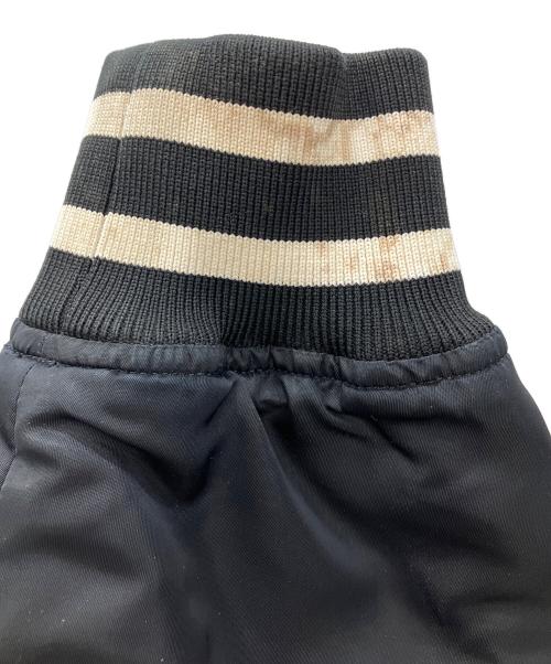 A BATHING APE（ア ベイシング エイプ）A BATHING APE (ア ベイシング エイプ) ナイロンスタジャン　A BATHING APE　メンズ　ブラック ブラック サイズ:XLの古着・服飾アイテム