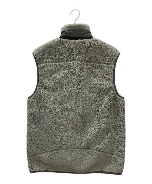 Patagonia（パタゴニア）Patagonia (パタゴニア) フリースベスト　Patagonia　メンズ　グレー　S グレー サイズ:Sの古着・服飾アイテム