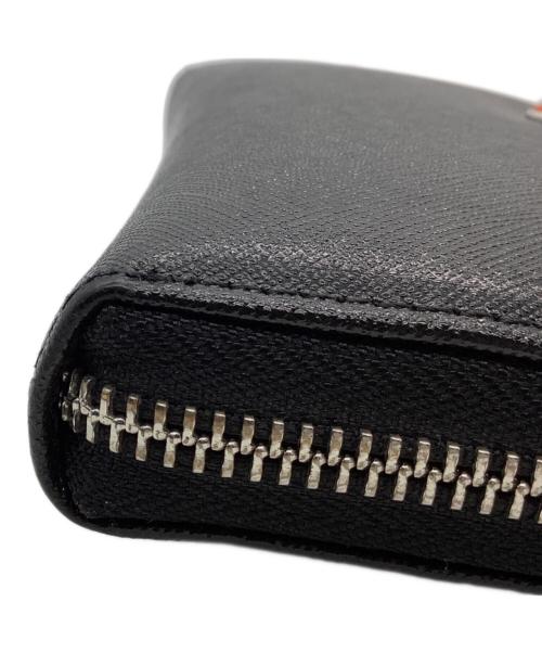 Vivienne Westwood（ヴィヴィアンウエストウッド）Vivienne Westwood (ヴィヴィアンウエストウッド) 長財布　Vivienne Westwood　ディアマンテ　ブラック ブラックの古着・服飾アイテム