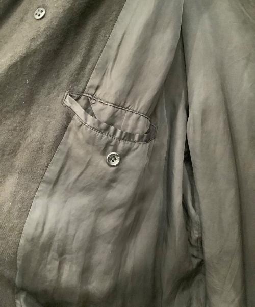 Y's for men（ワイズフォーメン）Y's for men (ワイズフォーメン) ステンカラーコート　Y'S for men　メンズ　ブラック　 ブラック サイズ:4の古着・服飾アイテム