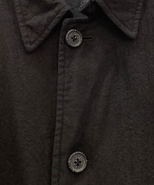 Y's for men（ワイズフォーメン）Y's for men (ワイズフォーメン) ステンカラーコート　Y'S for men　メンズ　ブラック　 ブラック サイズ:4の古着・服飾アイテム