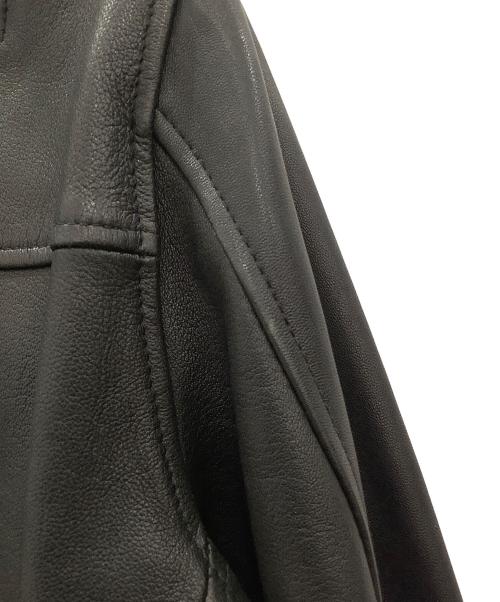 AVIREX（アヴィレックス）AVIREX (アヴィレックス) トラッカー レザージャケット　AVIREX　メンズ　ブラック ブラック サイズ:Ｌの古着・服飾アイテム