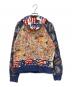 Hysteric Glamour (ヒステリックグラマー) ジップパーカー　Hysteric Glamour　レディース　マルチカラー　総柄　2CF-4790　ラグランスリーブ 旧タグ マルチカラー サイズ:FREE：15000円