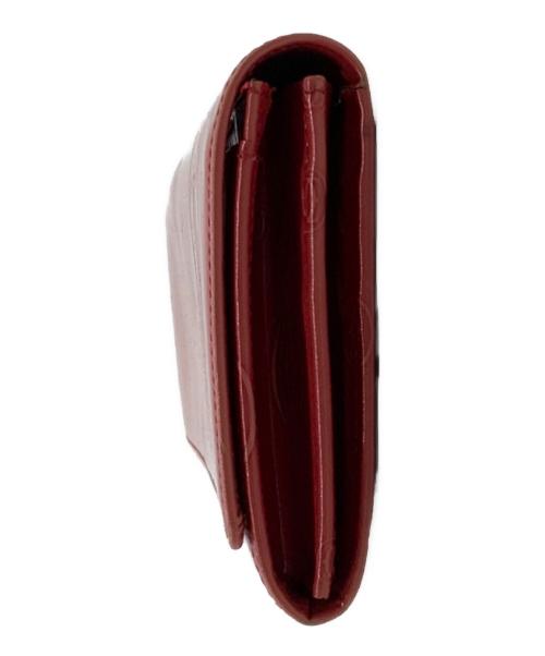 Cartier（カルティエ）Cartier (カルティエ) 長財布　Cartier　ハッピーバースディ　サ-モンレッド サ-モンレッドの古着・服飾アイテム