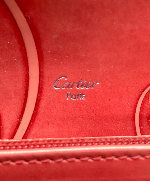 Cartier（カルティエ）Cartier (カルティエ) 長財布　Cartier　ハッピーバースディ　サ-モンレッド サ-モンレッドの古着・服飾アイテム