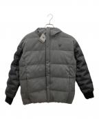 SHIELDSシールズ）の古着「ダウンジャケット　SHIELDS　メンズ　グレー　未使用品」｜グレー