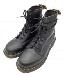 Dr.Martens（ドクターマーチン）の古着「8ホールブーツ　	Dr.Martens　メンズ　ブラック」｜ブラック