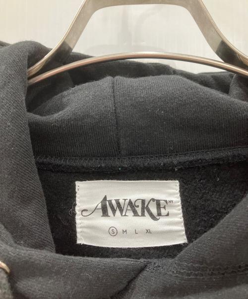 AWAKE（アウェイク）AWAKE (アウェイク) プルオーバーパーカー　AWAKE ブラック サイズ:Sの古着・服飾アイテム
