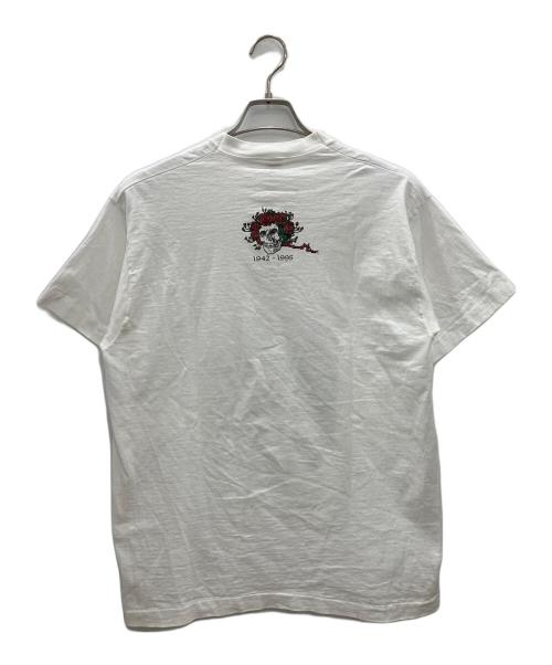 GRATEFUL DEAD（グレイトフル・デッド）GRATEFUL DEAD (グレイトフル・デッド) バンドTシャツ　GRATEFUL DEAD　メンズ　ホワイト　	ボディFRUIT OF THE ROOM 90's ホワイト サイズ:Lの古着・服飾アイテム