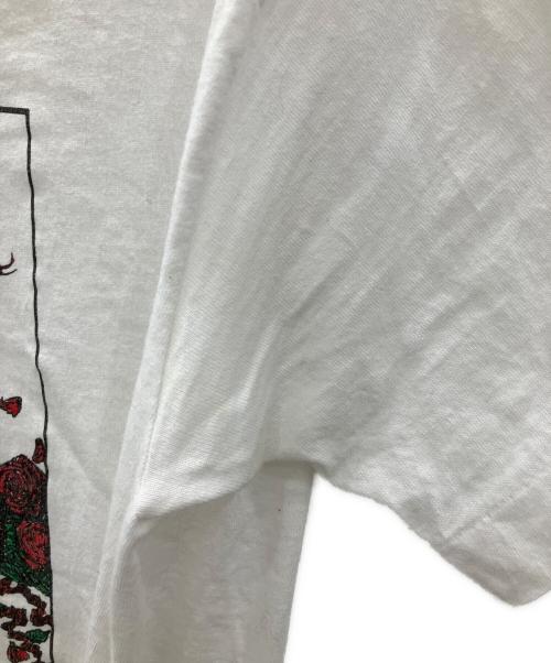 GRATEFUL DEAD（グレイトフル・デッド）GRATEFUL DEAD (グレイトフル・デッド) バンドTシャツ　GRATEFUL DEAD　メンズ　ホワイト　	ボディFRUIT OF THE ROOM 90's ホワイト サイズ:Lの古着・服飾アイテム