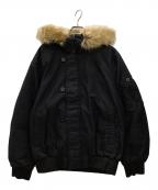 adidas Originalsアディダスオリジナル）の古着「ボンバージャケット　adidas originals　メンズ　ブラック」｜ブラック