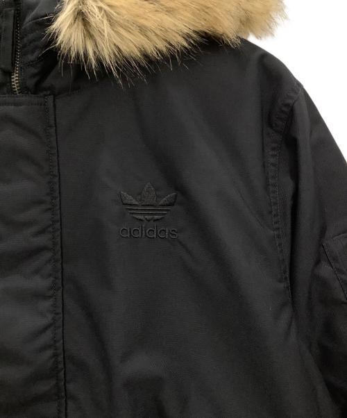 adidas Originals（アディダスオリジナル）adidas Originals (アディダスオリジナル) ボンバージャケット　adidas originals　メンズ　ブラック ブラック サイズ:O 未使用品の古着・服飾アイテム