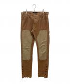 MLVINCEメルヴィンス）の古着「パンツ　MLVINCE　メンズ　ブラウン」｜ブラウン