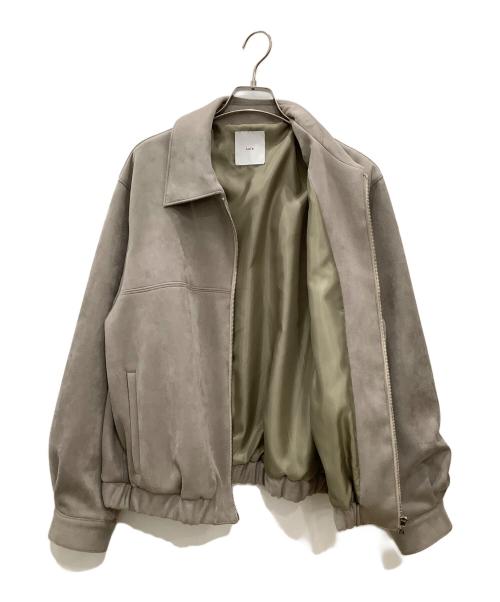 Lui's（ルイス）Lui's (ルイス) フェイクスエードショートブルゾン　Lui's　メンズ　グレー グレー サイズ:Ｓの古着・服飾アイテム