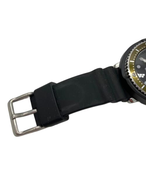 SEIKO（セイコー）SEIKO (セイコー) JOURNAL STANDARD (ジャーナルスタンダード) PROSPEX　JOURNAL STANDARD　ブラック　ラバーベルト ブラックの古着・服飾アイテム