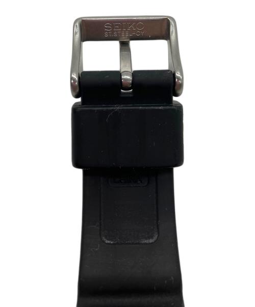 SEIKO（セイコー）SEIKO (セイコー) JOURNAL STANDARD (ジャーナルスタンダード) PROSPEX　JOURNAL STANDARD　ブラック　ラバーベルト ブラックの古着・服飾アイテム