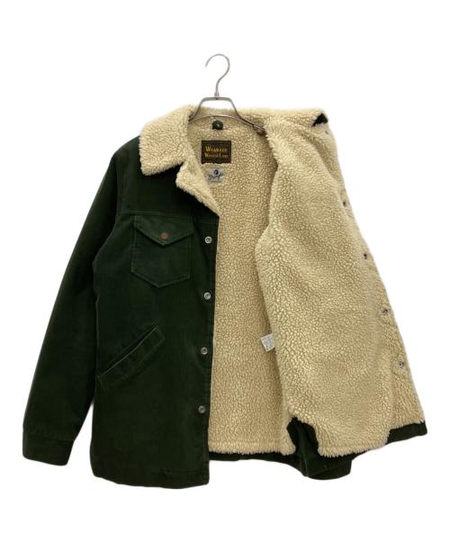 Wrangler（ラングラー）Wrangler (ラングラー) Hysteric Glamour (ヒステリックグラマー) ランチコート グリーン サイズ:Mの古着・服飾アイテム