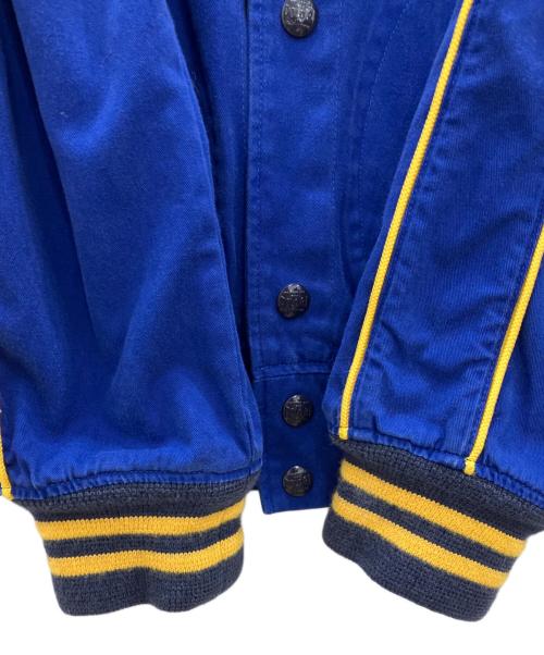 POLO RALPH LAUREN（ポロ・ラルフローレン）POLO RALPH LAUREN (ポロ・ラルフローレン) ベースボールジャケット ブルー サイズ:Lの古着・服飾アイテム