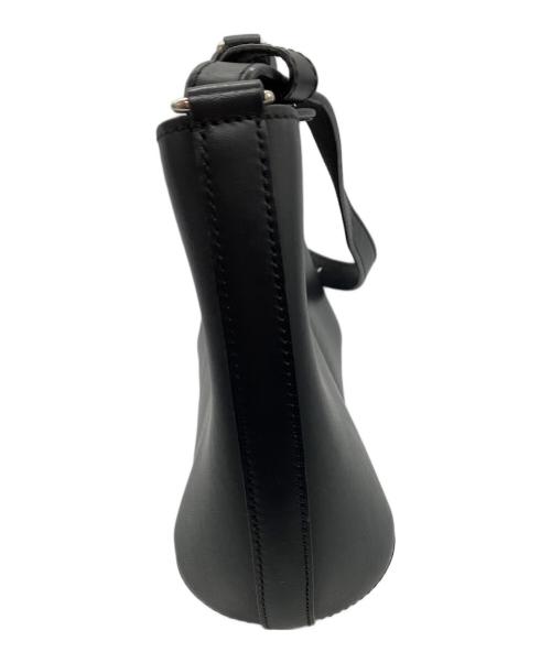 SOMES（ソメス）SOMES (ソメス) レザーワンショルダーバッグ　SOMES　ブラック ブラックの古着・服飾アイテム