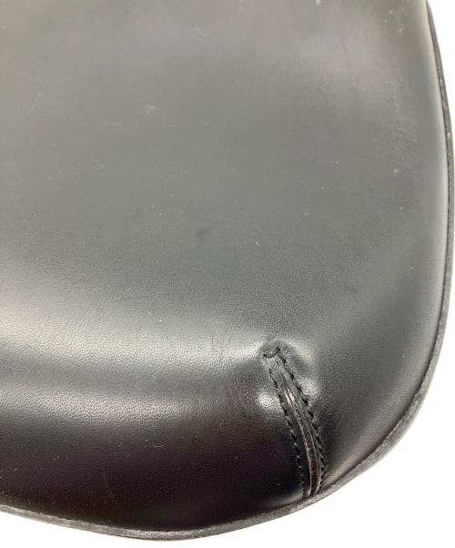 SOMES（ソメス）SOMES (ソメス) レザーワンショルダーバッグ　SOMES　ブラック ブラックの古着・服飾アイテム
