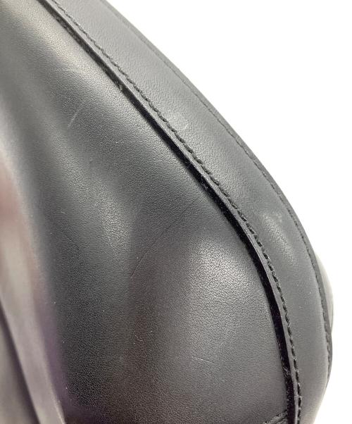 SOMES（ソメス）SOMES (ソメス) レザーワンショルダーバッグ　SOMES　ブラック ブラックの古着・服飾アイテム